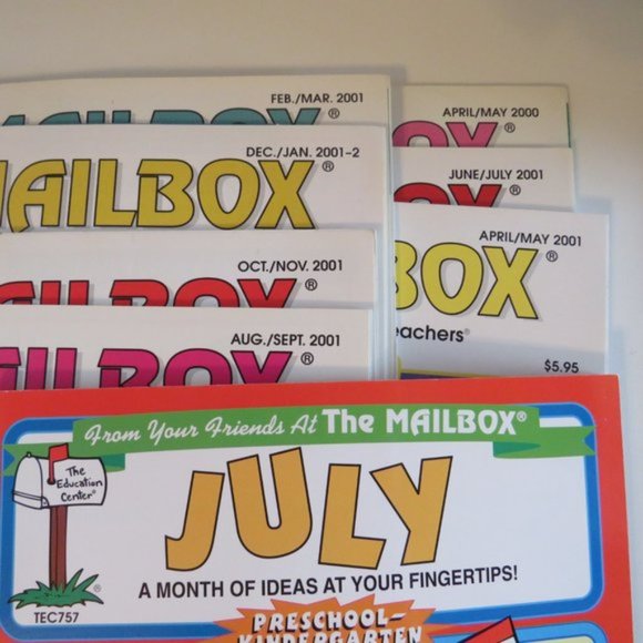 The MAILBOX MAGAZINE COLLECTION #13 - Mailbox JULY +6 issues - Picture 2 of 16